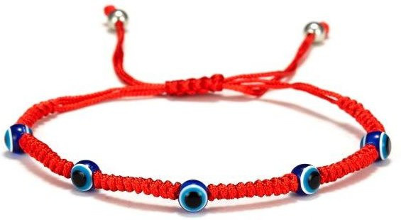 Armband rotes Schnur, Böser Blick, Damen - Bild 1