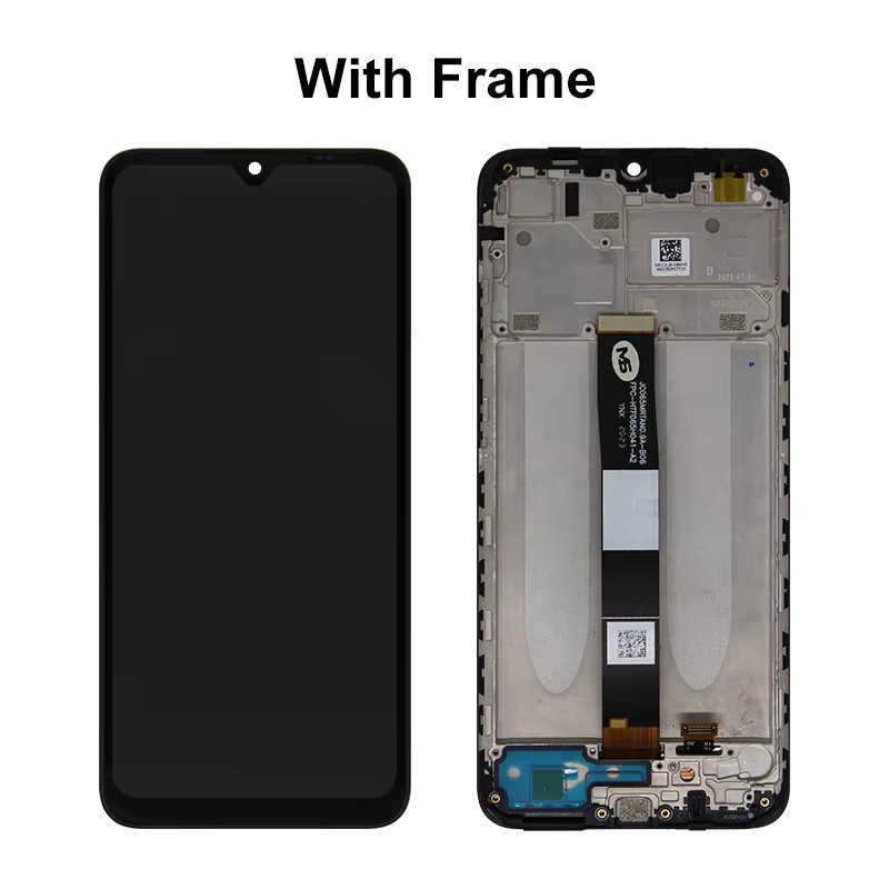 Xiaomi Redmi 9A LCD Touchscreen Digitizer mit Rahmen 6,53 Zoll in Schwarz für Redmi 9C Display-Ersatzteile - Bild 4