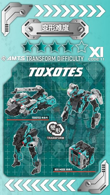 52toys Beast Box Series Allmächtiger Squad Ib-14 Ib-15 Transforming Toys, Modellfiguren - Bild 1