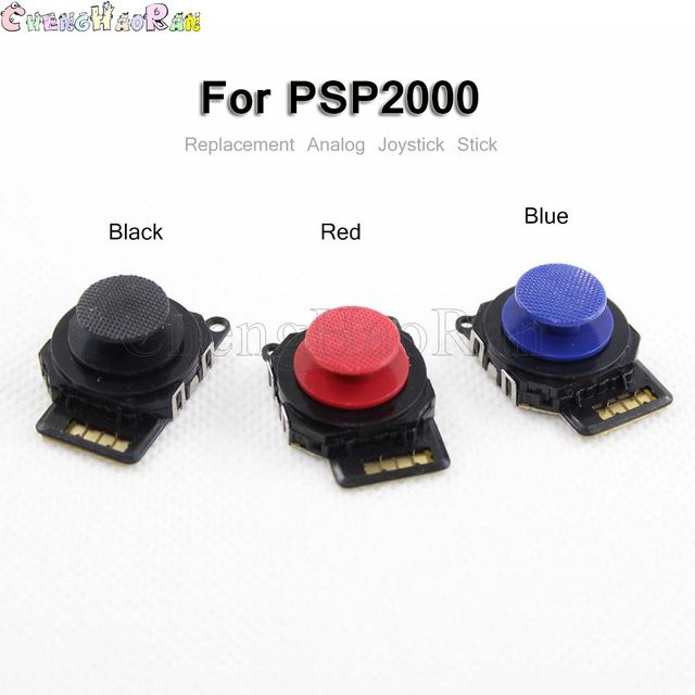 ChengHaoRan 3D Analog-Joystick-Sensor-Modul für PSP 2000 und PSP2000 Slim in Schwarz, Rot und Blau - Bild 1