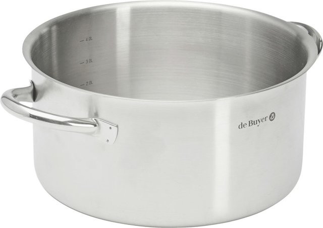 de Buyer Bratentopf Prim Appety aus Edelstahl in Silber mit Durchmesser: 24 cm - Bild 1