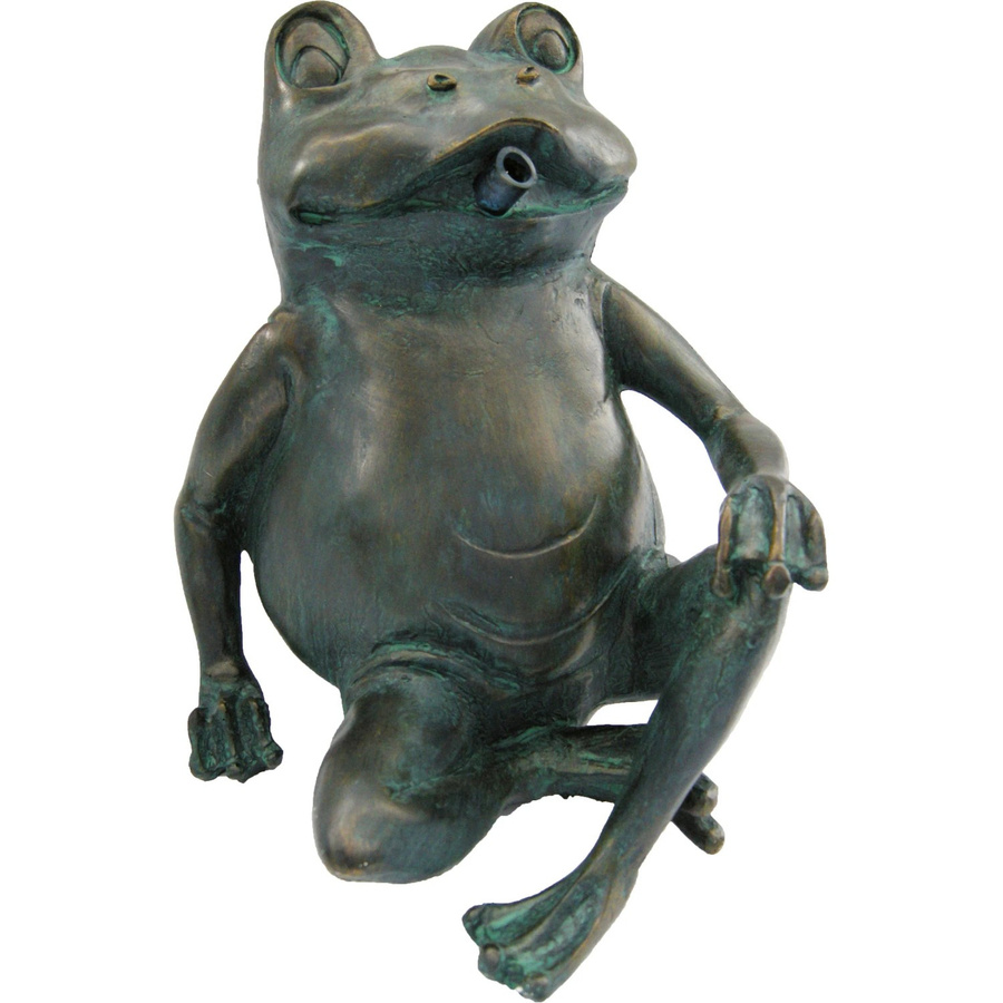 Ubbink Wasserspeier Frosch in Grün aus Polyresin - Bild 2