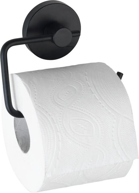 Wenko Toilettenpapierhalter Milazzo Vacuum-Loc Schwarz - Bild 1
