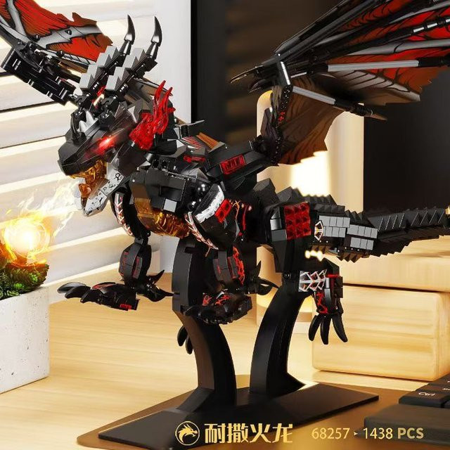 Naisadragon 68257 Fliegender Drache, Modellbausteine, ab 6 Jahren - Bild 1