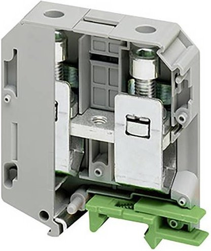 Schneider Electric NSYTRV702 Klemmleiste, 10 Stück, grau - Bild 1