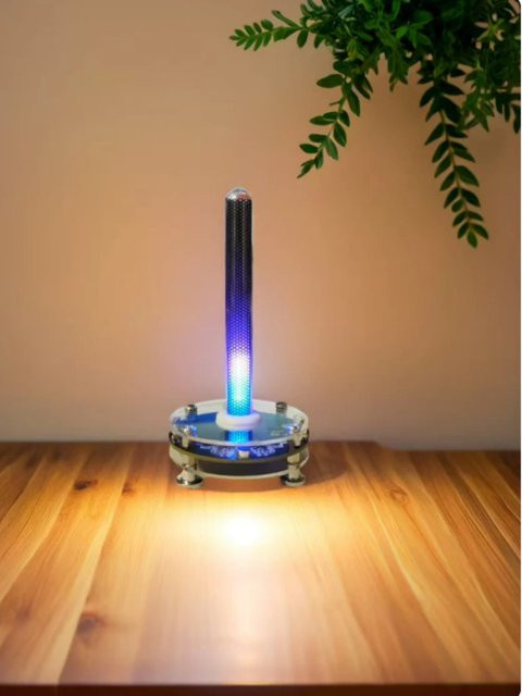 Kreatives Desktop-Ornament Glow Tube Pickup Light mit RGB LED-Beleuchtung in Multicolour für Rhythmus- und Atmosphären-Dekoration - Bild 1