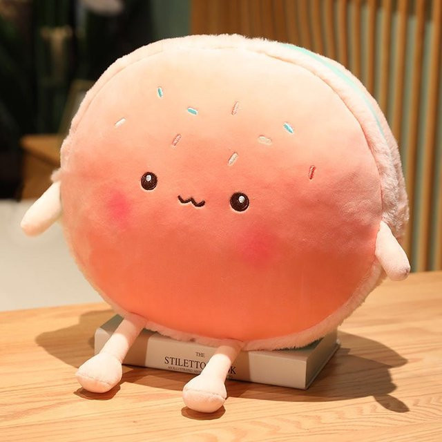 Yiran toy Hamburger Plüschtier, 15cm - Bild 1