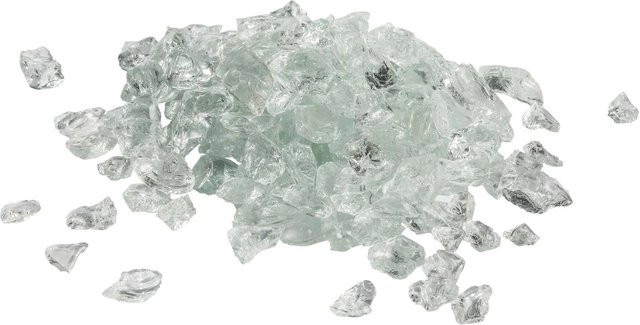 Teamson Home Reflektierendes Feuerglas für Feuerschalen, Transparent, 4 kg - Bild 1