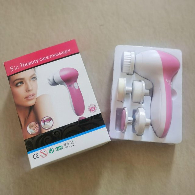 Binchi Health Technology Elektrische 5-in-1 Gesichtsbürste, Weiß, Unisex - Bild 1