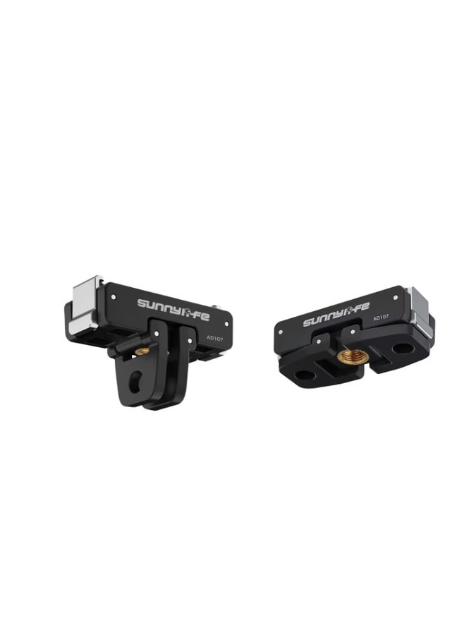 Magnetischer Adapter und Nano Schnellwechselplatte für DJI Osmo Action 6 und DJI Osmo 360 II in Schwarz - Bild 5