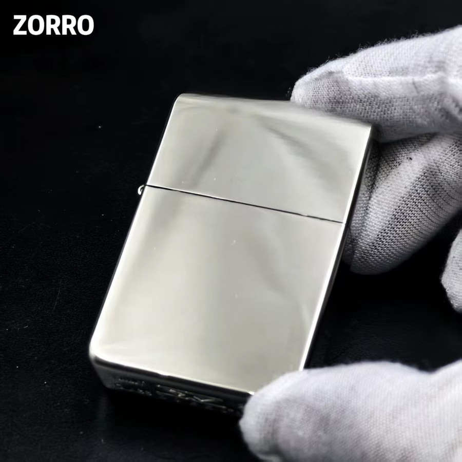 ZORRO 1941 Feuerzeug 910S in Nickel-Silber - Bild 2