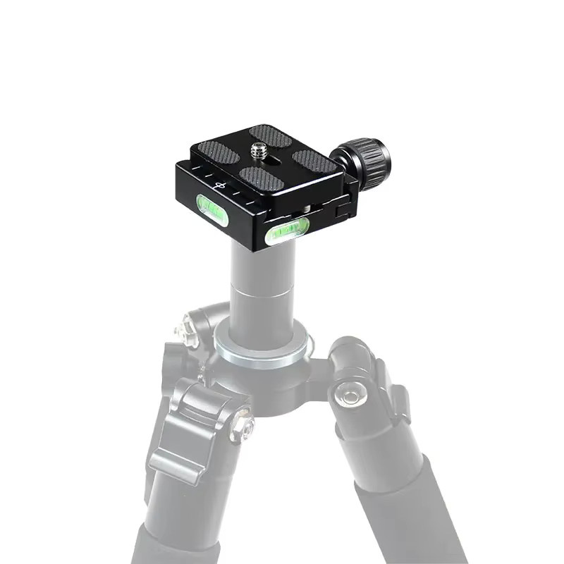 Sorriso QR50S Kamera DSLR Foto-Stativ Schnellwechselplatte und Klemme aus Aluminium in Schwarz mit Arca Swiss Kompatibilität - Bild 3