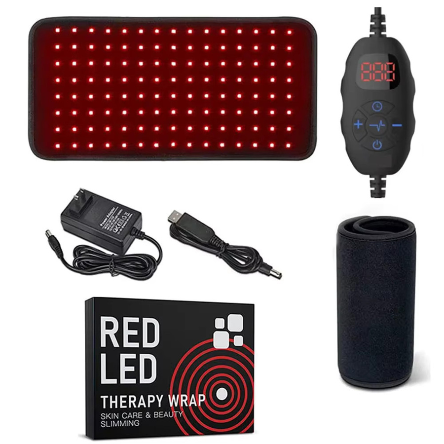 vilnason Lichttherapie-Gürtel Rot & Infrarot, 850nm & 660nm, Körper & Gesicht - Bild 5