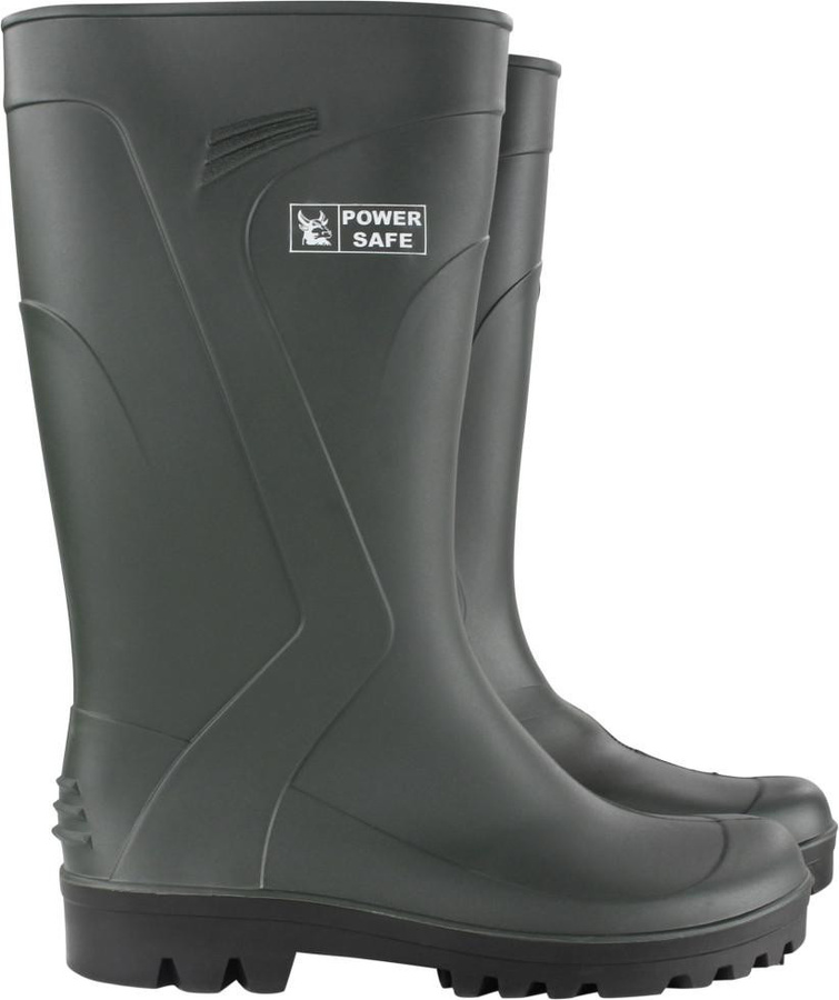 Power Safe Gummistiefel grün-schwarz - Bild 1