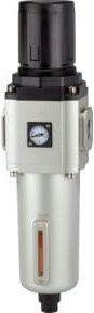 Riegler Filterregler BG 600 mit Metallbehälter, 5 µm, Anschluss G 3/4, 1,5-9 bar, Silber - Bild 1