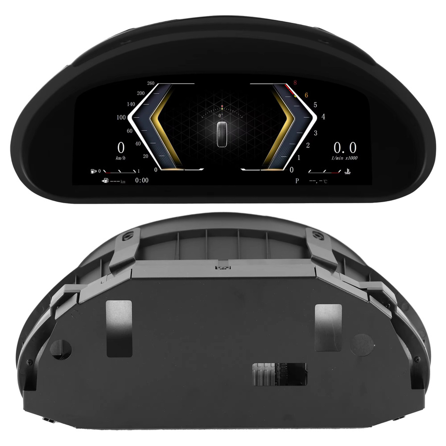 Digitales Kombiinstrument für BMW E46 1999–2004 mit kabellosem CarPlay und 10,25 Zoll HD-Bildschirm in Schwarz - Bild 5