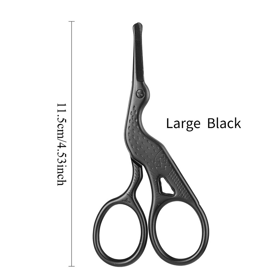 Ouriner Gesichtshaarschere, Schwarz, Unisex - Bild 4