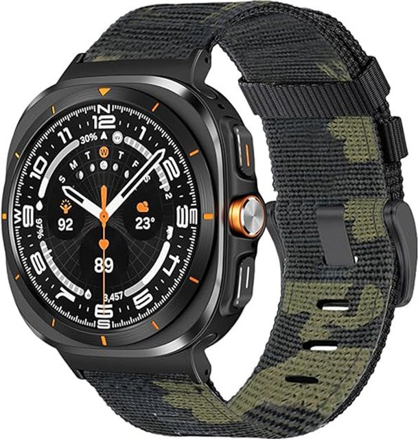 GEAR-D4 Uhrenarmband Nylon, Samsung Galaxy Watch Ultra, 47 mm, Multicolor - Bild 1