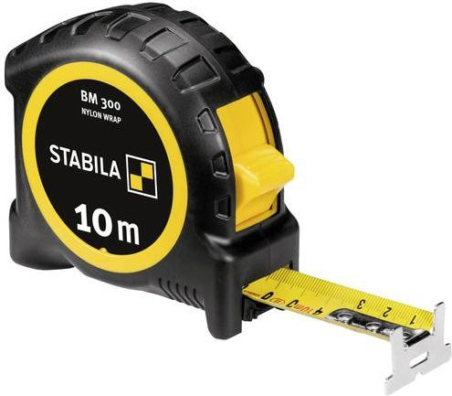 Stabila BM 300 Taschenbandmaß Gelb 10 m - Bild 1