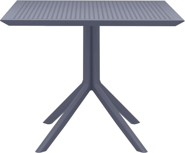 CLP Tisch Sky quadratisch in Dunkelgrau, B/T: 80 x 80 cm - Bild 1