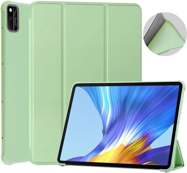 Tablet-Hülle Smart Cover für Huawei Matepad SE 10.4 Pro 11 T10s Honor Pad V6 V7 X8 X9 11.5 M6 10.8 8.4 Mediapad T5 10 M5 Lite 10 Matepad 11.5 Air 11.5 in Grün - Bild 1