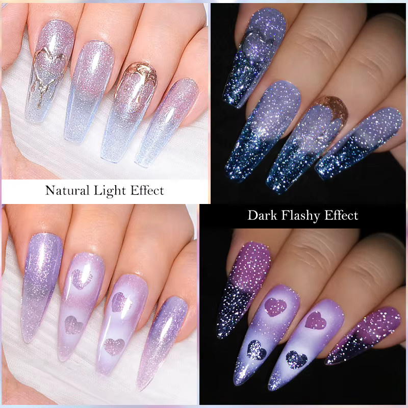 Meet Across Nagellack, Gel, dunkel, schimmernd - Bild 5
