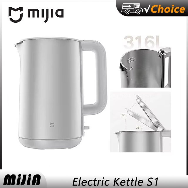 Mijia Elektrischer Wasserkocher S1 mit 1800W Leistung und Edelstahl-Innenbehälter, 1,7 l - Bild 1