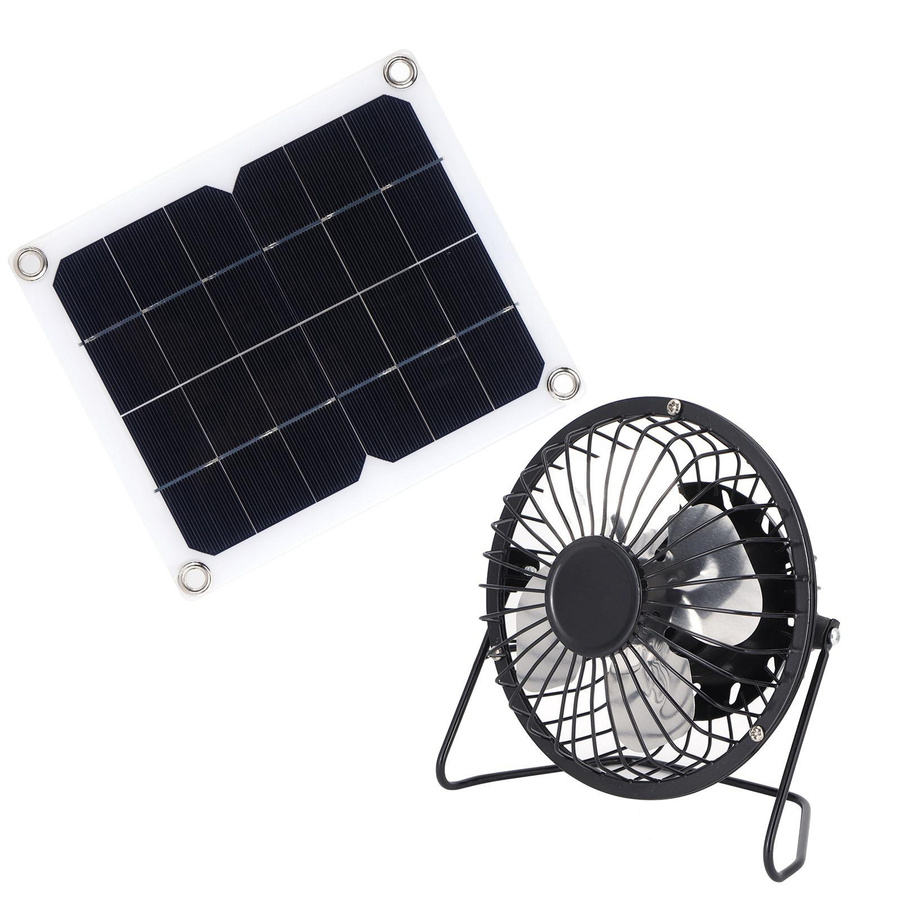 10W Solarpanel mit Lüfter für Hundehütten zur Photovoltaik-Stromversorgung - Bild 4