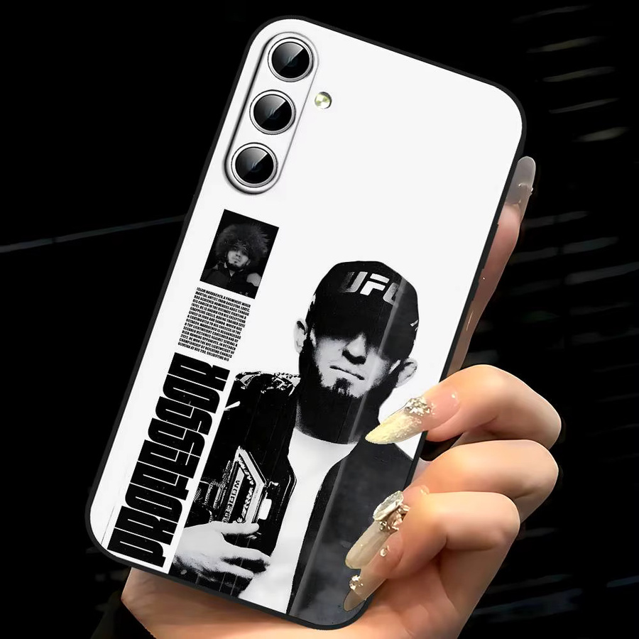 P4P Islam M-Makhachev Soft Cover Handyhülle für Samsung Galaxy S21 S22 S23 S24 S25 S26 Ultra FE Plus 5G A52S - Bild 6