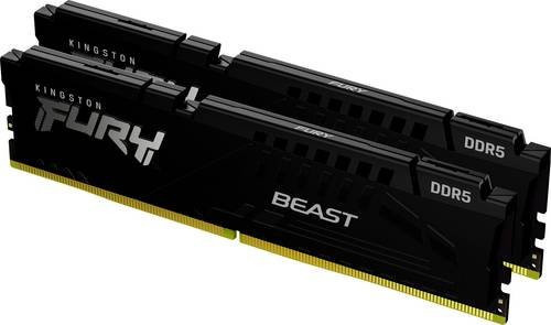Kingston DDR5 Arbeitsspeicher Kit 32GB Dual-Kit 2 x 16GB 6000MHz Schwarz KF560C36BBE2K2-32 - Bild 1