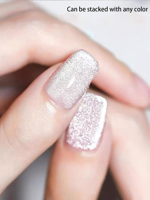 MISS MIANEL Nagellack Weißer Mondlicht, Schimmernd, 12 ml - Bild 1