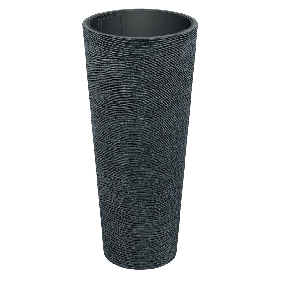 Prosperplast Blumentopf Tubra Schlank Anthrazit-Schwarz Durchmesser: 48 cm, Höhe: 105 cm - Bild 2
