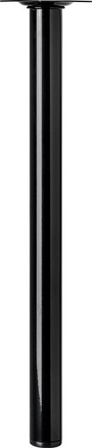 Hettich Tischbein Schwarz Matt Durchmesser: 30 mm, Höhe: 400 mm - Bild 1
