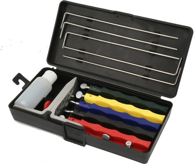 Neoglint Messerschärfer-System-Kit FiX-Winkel Schleifstein-Set für die professionelle Küche in Multicolor - Bild 1