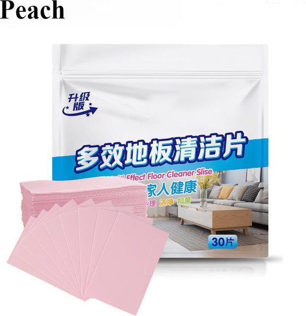 Warm Magpie Home Bodenreiniger-Tabletten Rosa, wasserlöslich und sterilisierend für Badezimmer und Küche - Bild 1
