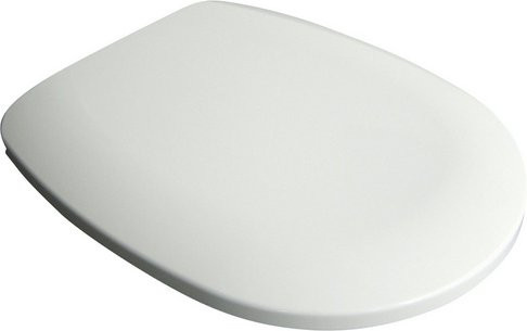 ADOB WC-Sitz Aqua in Weiss, ovale Form aus Kunststoff, Breite: 45,0 cm, Tiefe: 2,1 cm, Höhe: 2,0 cm - Bild 1