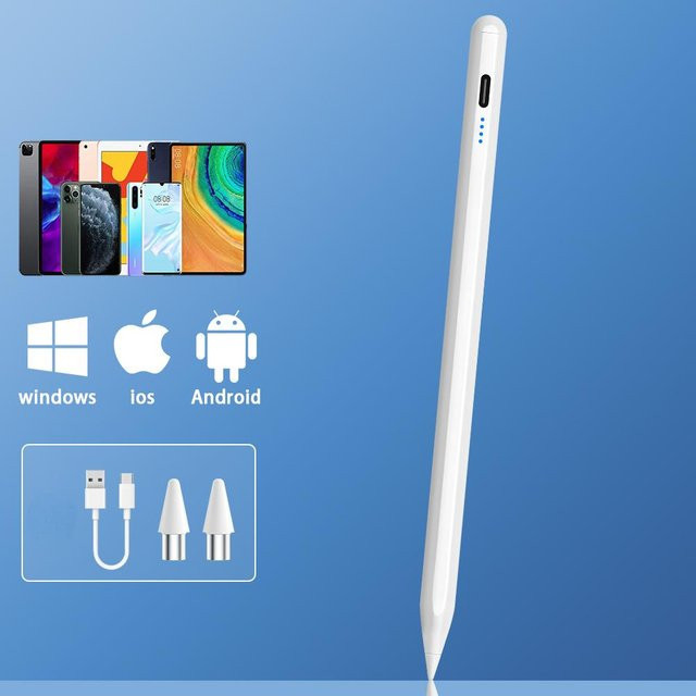 Universal Stylus Touch Pen von ZJM Mall für Tablet und Smartphone in Weiß - Bild 1