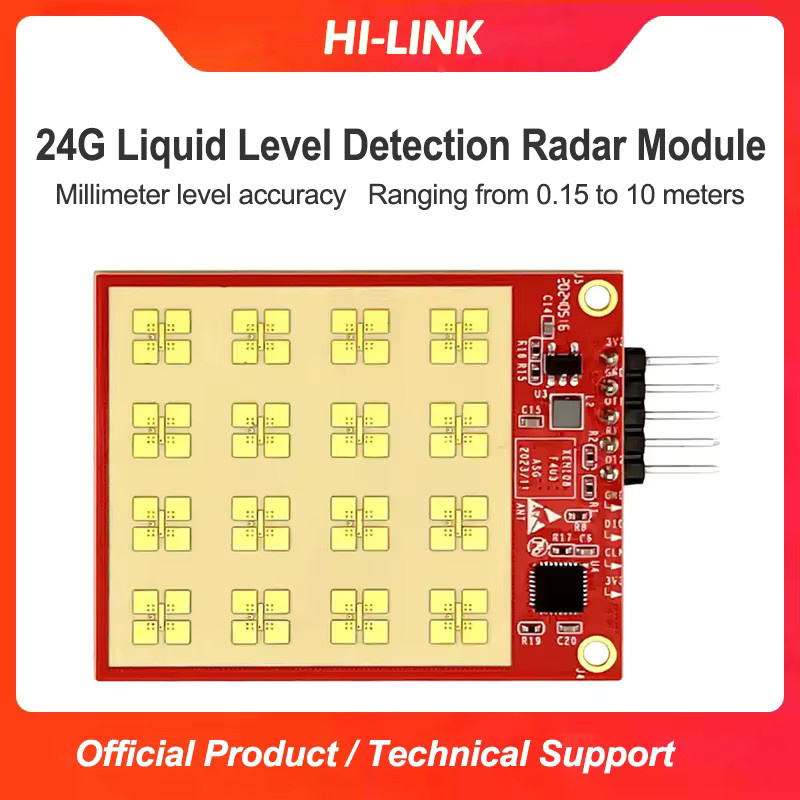 Hi-Link HLK-LD2413 Flüssigkeitsstand-Erkennungsradar-Sensormodul mit 10m kontaktloser Hochpräzise Entfernungsmessung - Bild 2
