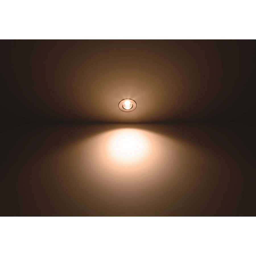 Philips LED-Einbauspot Dive SL261 in Nickel, rund, 5,5 W, warmweiß, dimmbar, IP65 - Bild 2
