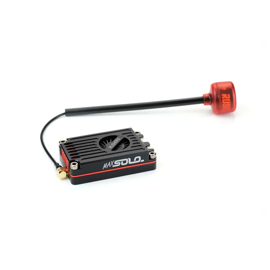 RUSHFPV RUSH TANK SOLO 5,8G VTX Video Sender mit CNC Shell und eingebautem Mikrofon in Schwarz für RC FPV Racing Drones - Bild 3