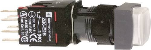 Schneider Electric XB6CE1B5B Leuchtdrucktaster Schwarz IP65 B/T/H: 57 x 18 x 18 mm - Bild 1