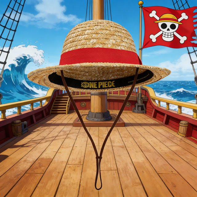 One Piece Strohhut von Luffy, Zubehör, 1 Stück - Bild 1