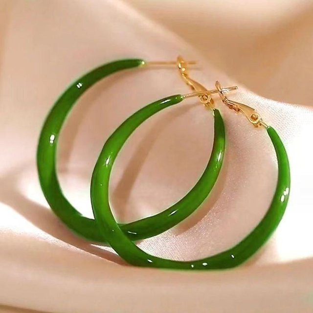 Lucky Star Jewelry Ohrringe, Messing, Zirkonia, Rot, Damen - Bild 1