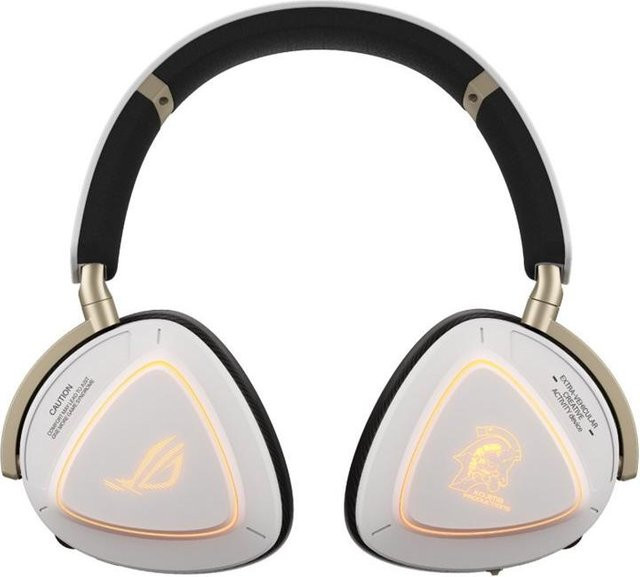 ASUS ROG Delta II-KJP Gaming Headset Kojima Edition Wireless Over-Ear in Weiß mit Bluetooth und 3,5 mm Klinke für PC und Mobile - Bild 1