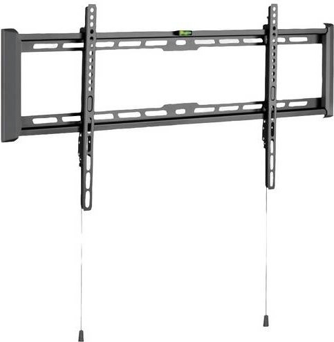 Value TV-Wandhalterung Starr Schwarz für 43 bis 90 Zoll mit integrierter Wasserwaage - Bild 1