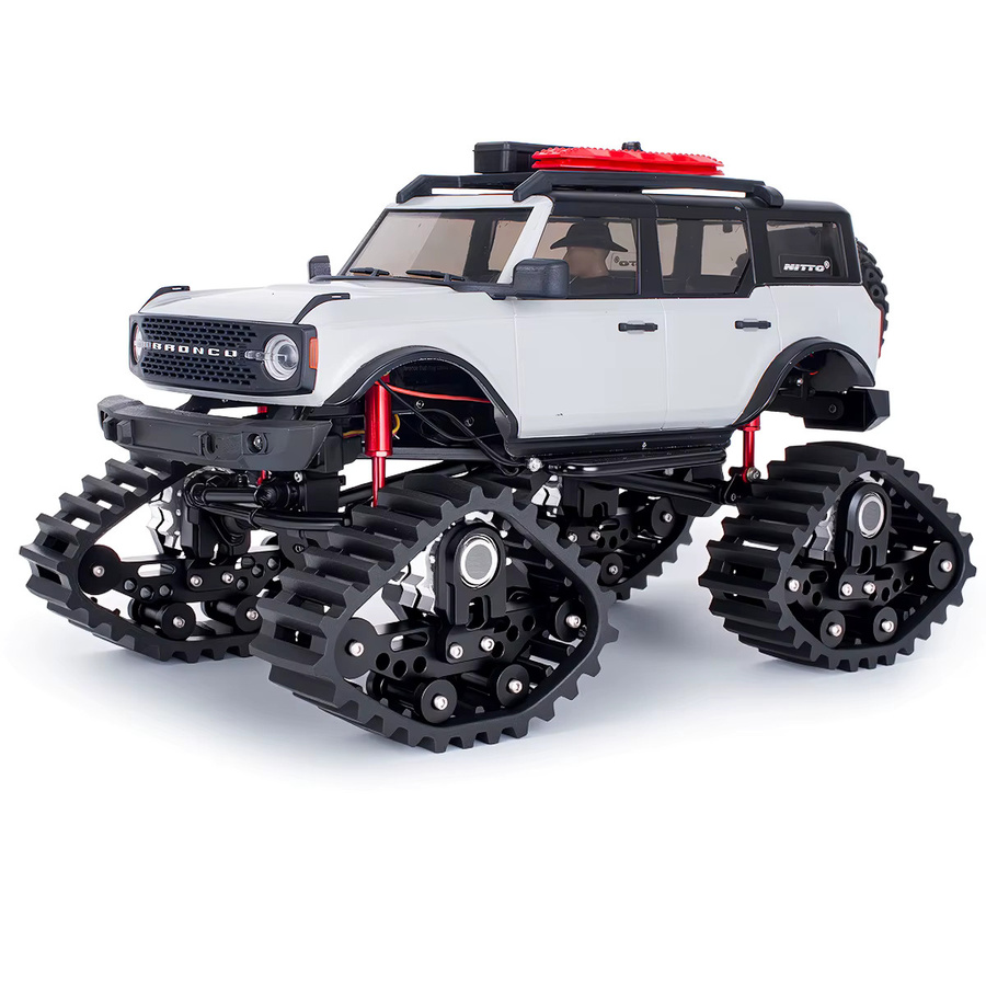 Fimonda Snow Sand Off-Road-Reifensatz, Gummikettenräder, 4 Stück, 1:24 - Bild 4