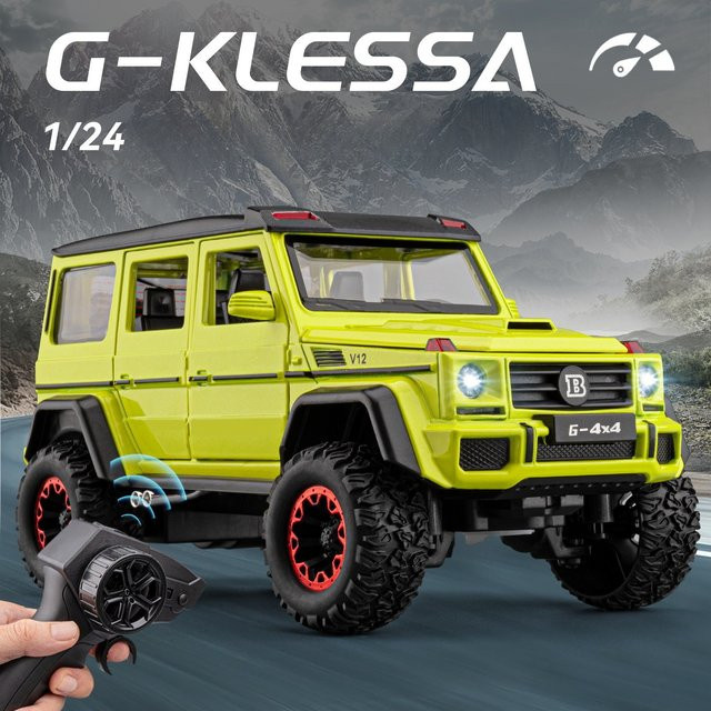 WELLY G500 Geländewagen Modell, 1:24, Fernbedienung, Metall, Schwarz - Bild 1