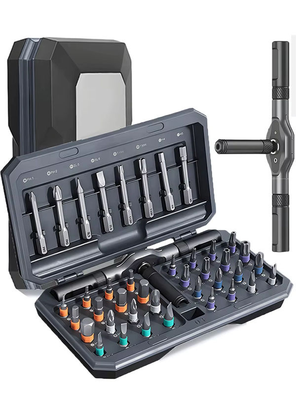 Galacok 42-in-1 Ratschenschraubendreher-Set mit 40 magnetischen Bits für DIY-Reparaturen an Möbeln, Computern und Fahrrädern - Bild 4
