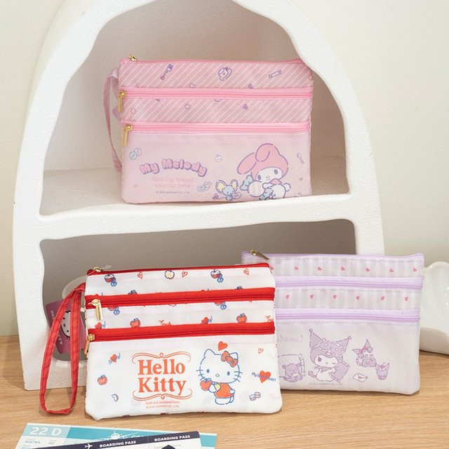 Sanrio Characters Reisedokumenten-Aufbewahrungstasche zur praktischen Organisation von Reisepässen, Flugtickets und Quittungen - Bild 1