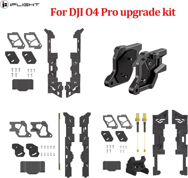 iFlight O4-Upgrade-Kit für Nazgul Evoque F4 F5 F6 V2 HD, Nazgul DC5 ECO O3 HD und Chimera 7 Pro V2 HD in Schwarz - Bild 1